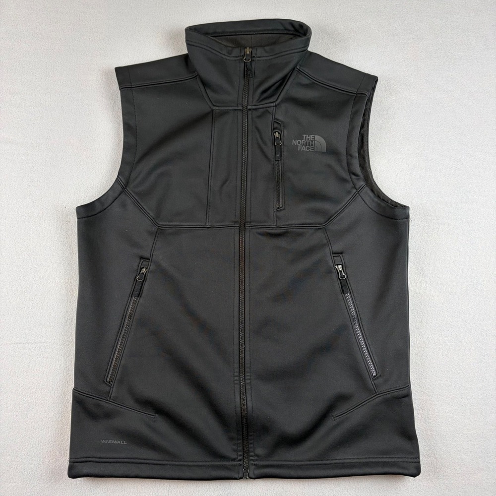 The North Face Apex Risor Windproof Softshell Water Resist Vest Men Small Black